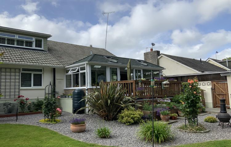 Solid conservatory roof replacement Poole Dorset