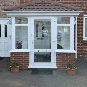 uPVC Porsh & Front Door