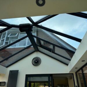 Black Framed Orangery Roof