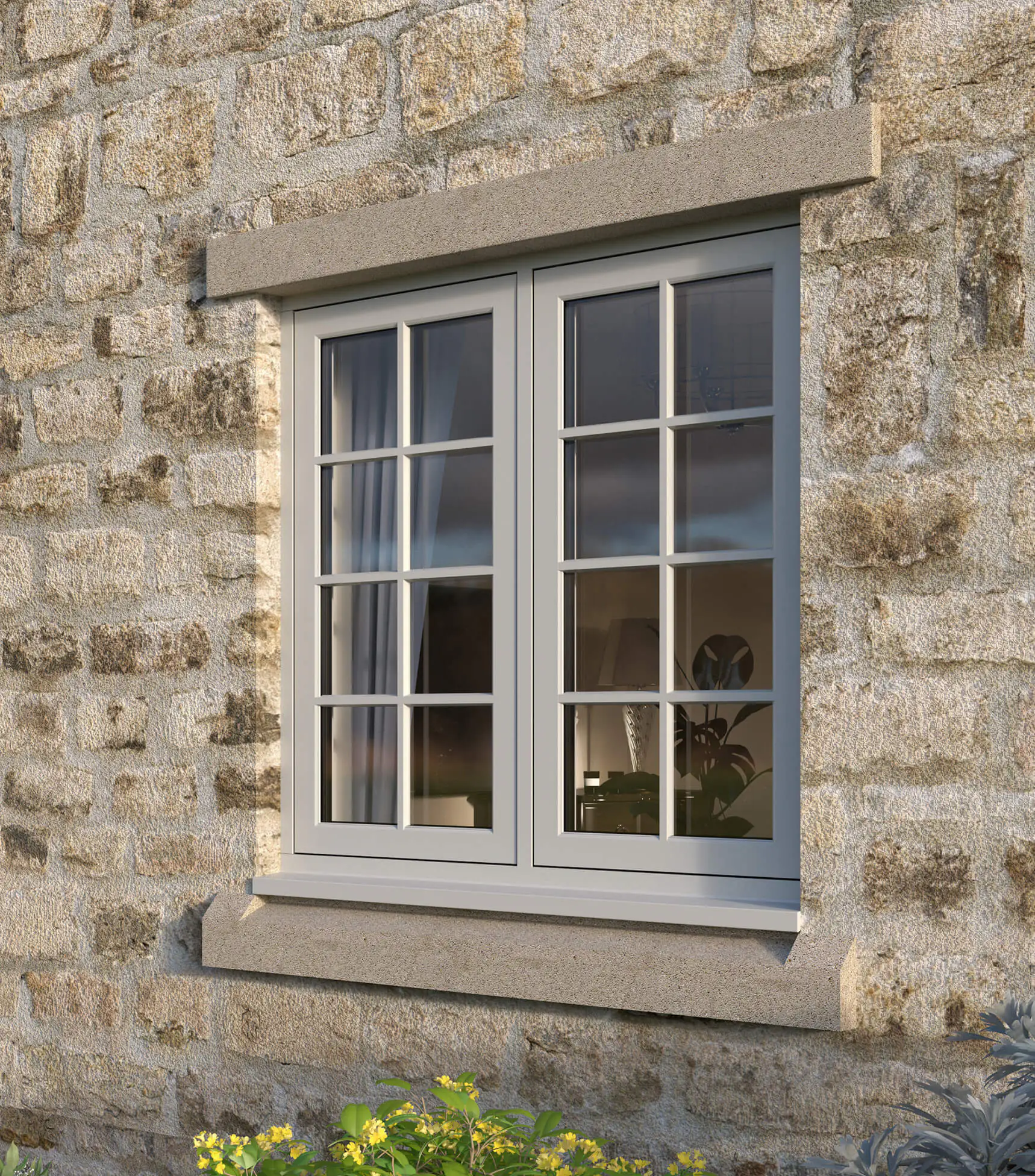 flush sash windows