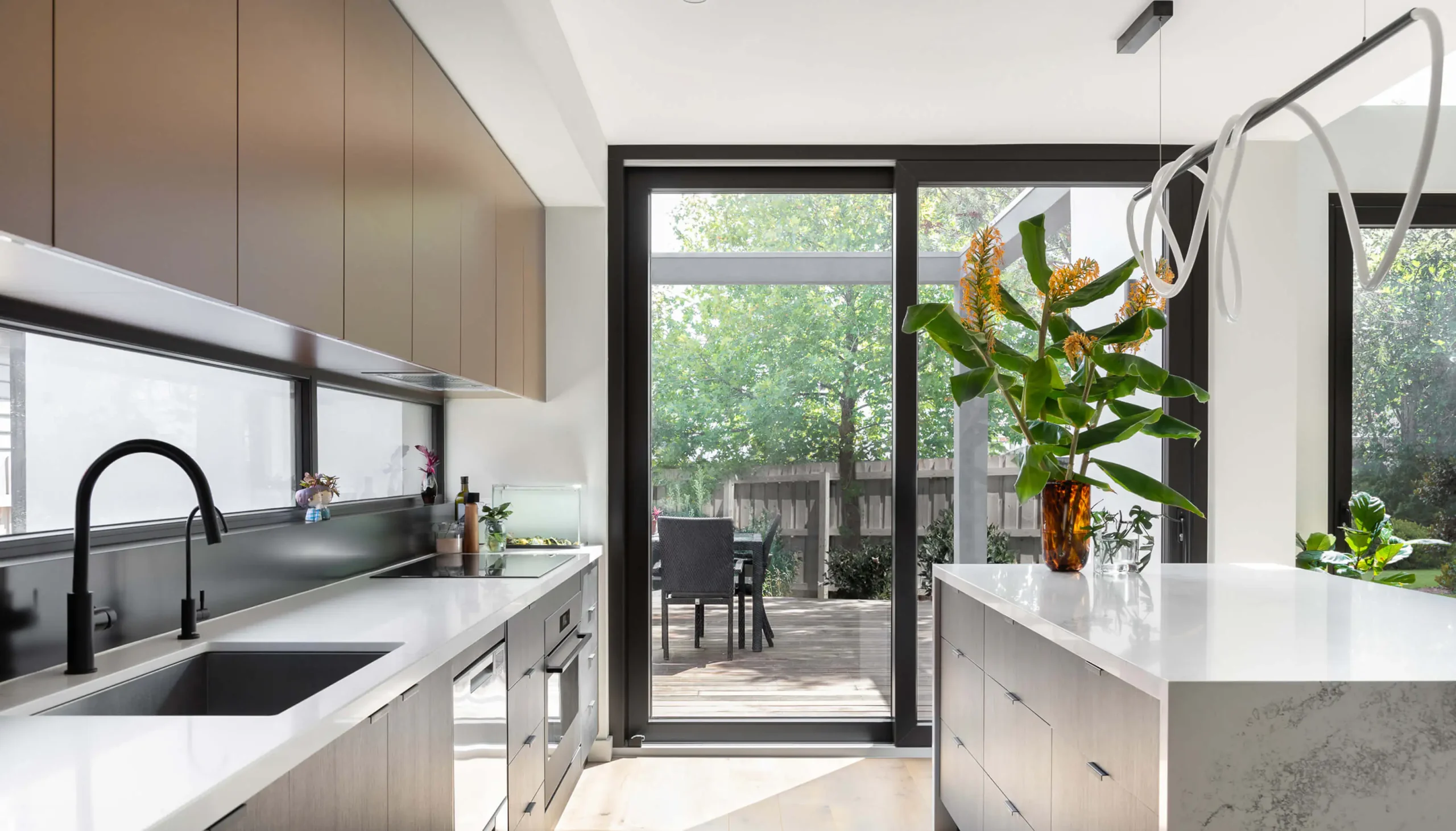 kitchen patio door
