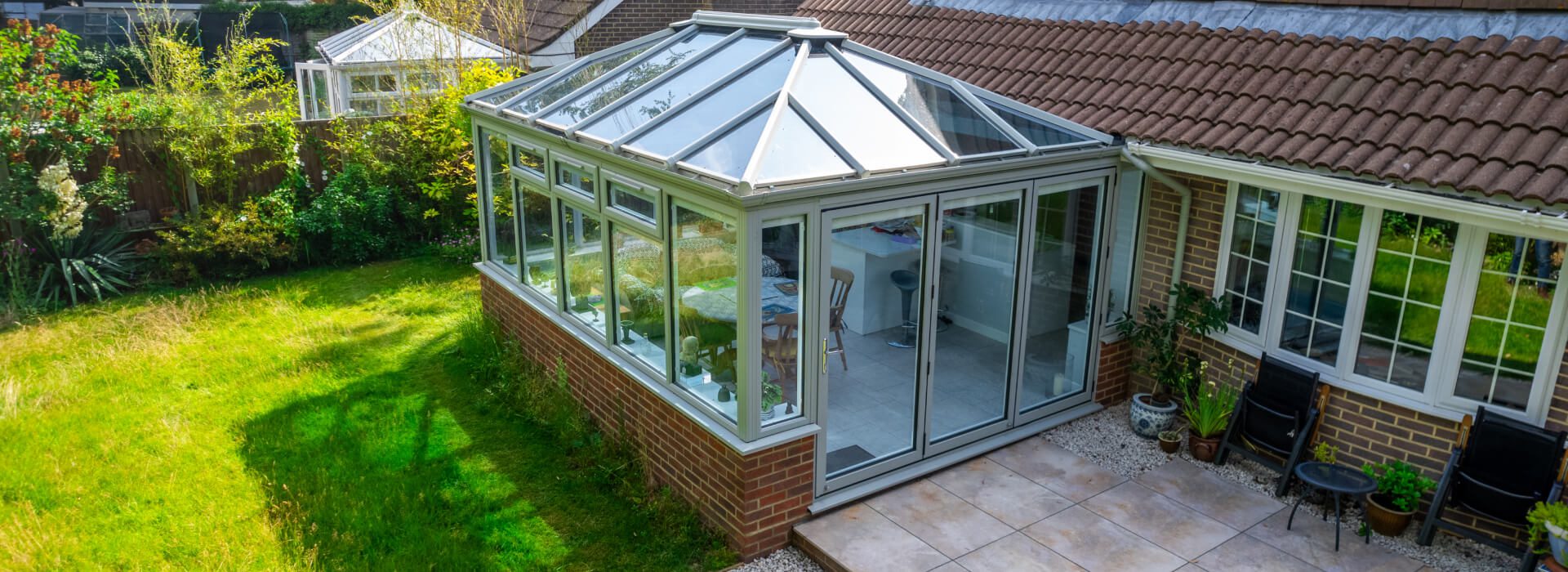 Grey conservatory