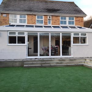 LivinRoom Extension with knockthrough RSJ kitchen in Poole