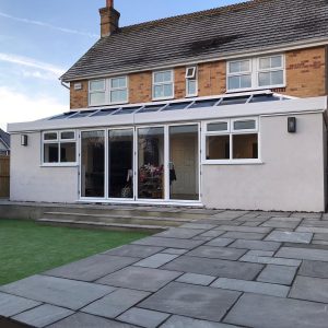 LivinRoom Extension with knockthrough RSJ kitchen in Poole